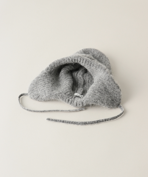 PCNQ(パークニック)の「【pcnq/パークニック】フライトニットキャップ(キャップ・レディース・チャコールグレー・FREE)」の8枚目の写真