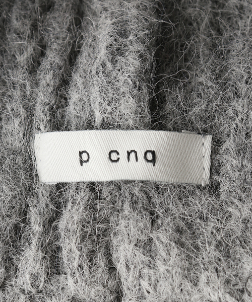PCNQ(パークニック)の「【pcnq/パークニック】フライトニットキャップ(キャップ・レディース・チャコールグレー・FREE)」の9枚目の写真