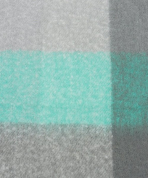 LBC(エルビーシー)の「ブロックチェックストール(ストール/ショール・レディース・オレンジ/ベージュ/グリーン/その他/グレー・FREE)」の12枚目の写真