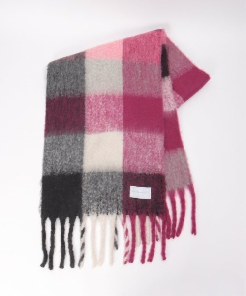 LBC(エルビーシー)の「ブロックチェックストール(ストール/ショール・レディース・オレンジ/ベージュ/グリーン/その他/グレー・FREE)」の22枚目の写真