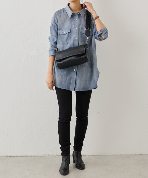 BEARDSLEY（ビアズリー）の「メッシュショルダーベルト（ベルト・レディース・ブラック・FREE）」の5枚目の写真