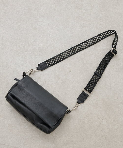 BEARDSLEY（ビアズリー）の「メッシュショルダーベルト（ベルト・レディース・ブラック・FREE）」の10枚目の写真