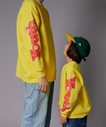 PAIRMANON STREET（ペアマノンストリート）の「【PAIRMANON STREET】【リンクコーデ】【大人サイズ】裏起毛 プリント トレーナー（スウェット）」