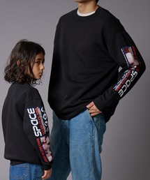 pairmanon（ペアマノン）の「【PAIRMANON STREET】【リンクコーデ】【大人サイズ】裏起毛 プリント トレーナー（スウェット）」