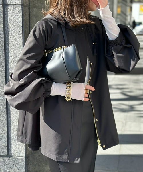 【新品】Emma taylor フード付き軽量ジャケット 2wayライトフレアーマウンテンパーカー Emma Taylor│STYLEDOOR