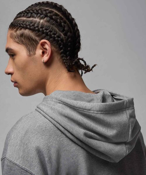 JORDAN BRAND（ジョーダンブランド）の「《セットアップ対応商品》ジョーダン ブルックリン フリース メンズ プルオーバー パーカー / Jordan Brooklyn Fleece Men's Pullover Hoodie FV7283-091 Carbon Heather（パーカー・メンズ・ヘザーグレー・3XL/S/M/L/2XL/XL/XS）」の17枚目の写真