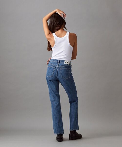 コットンカウンターリブタンクトップ（タンクトップ）｜Calvin Klein（カルバン・クライン）