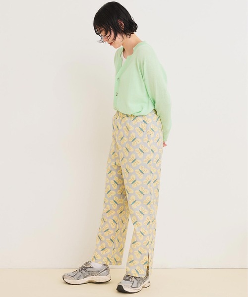 I am I in fact...（アイアムアイインファクト）の「●Butterfly flower パンツ（その他パンツ・レディース・パープル/グレー・FREE）」の5枚目の写真