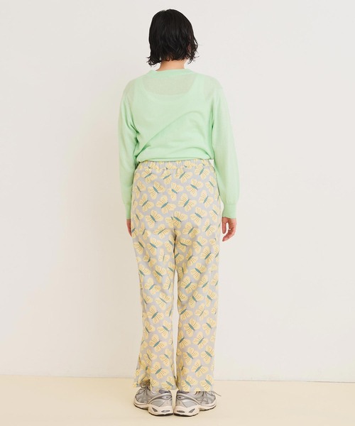 I am I in fact...（アイアムアイインファクト）の「●Butterfly flower パンツ（その他パンツ・レディース・パープル/グレー・FREE）」の6枚目の写真