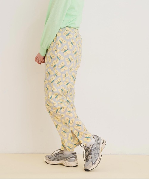 I am I in fact...（アイアムアイインファクト）の「●Butterfly flower パンツ（その他パンツ・レディース・パープル/グレー・FREE）」の9枚目の写真