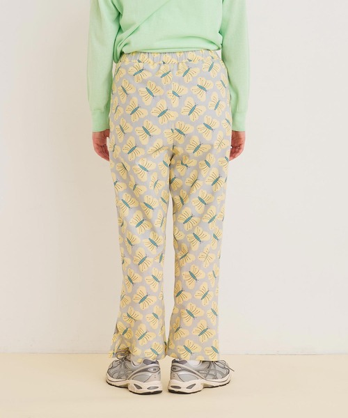 i am in fact… butterfly flower パンツ I am I in fact（アイアムアイインファクト）の「○Butterfly
