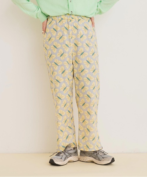 I am I in fact...（アイアムアイインファクト）の「●Butterfly flower パンツ（その他パンツ・レディース・パープル/グレー・FREE）」の17枚目の写真