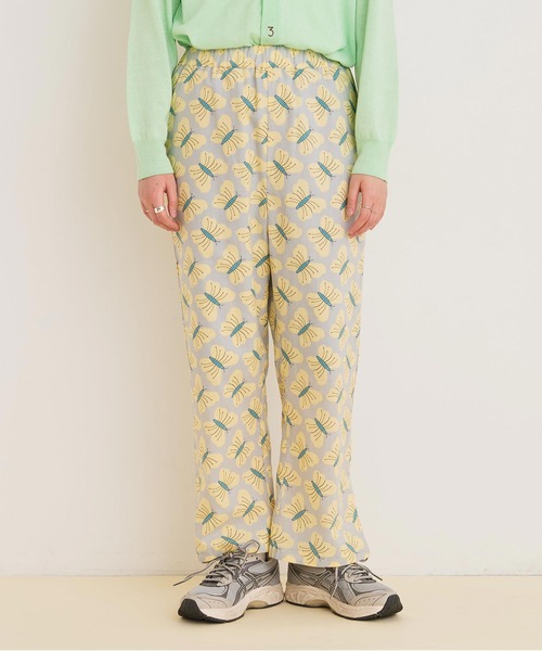 I am I in fact...（アイアムアイインファクト）の「●Butterfly flower パンツ（その他パンツ・レディース・パープル/グレー・FREE）」の11枚目の写真