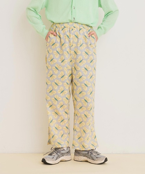 I am I in fact...（アイアムアイインファクト）の「●Butterfly flower パンツ（その他パンツ・レディース・パープル/グレー・FREE）」の21枚目の写真