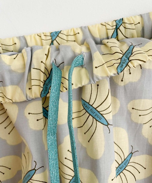 I am I in fact...（アイアムアイインファクト）の「●Butterfly flower パンツ（その他パンツ・レディース・パープル/グレー・FREE）」の15枚目の写真