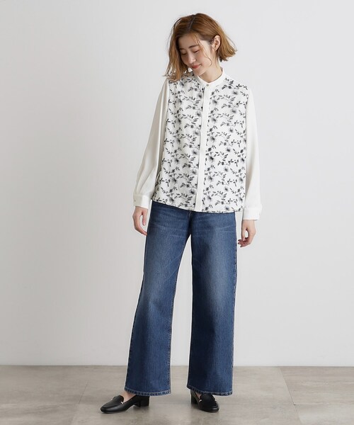 grove(グローブ)の「刺繍シャツブラウス(シャツ/ブラウス・レディース・オフホワイト/ホワイト系7・02/03/05/04/01)」の15枚目の写真