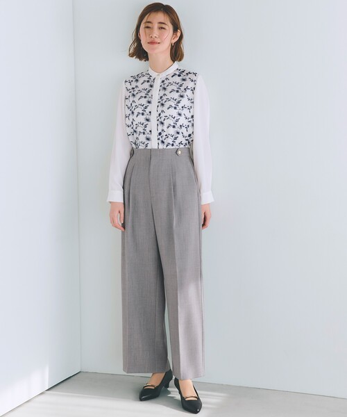 grove(グローブ)の「刺繍シャツブラウス(シャツ/ブラウス・レディース・オフホワイト/ホワイト系7・02/03/05/04/01)」の16枚目の写真