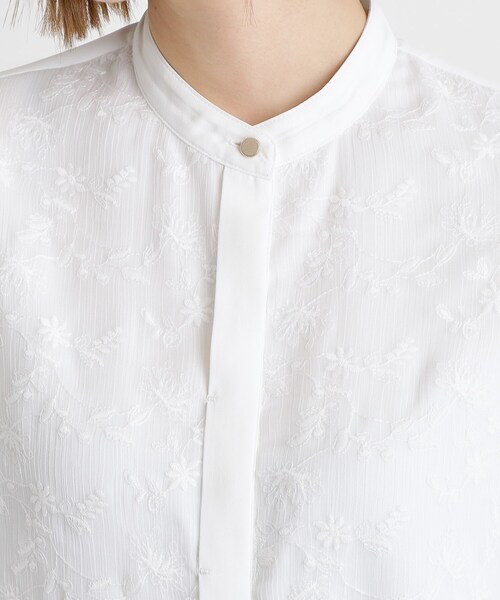 grove(グローブ)の「刺繍シャツブラウス(シャツ/ブラウス・レディース・オフホワイト/ホワイト系7・02/03/05/04/01)」の9枚目の写真