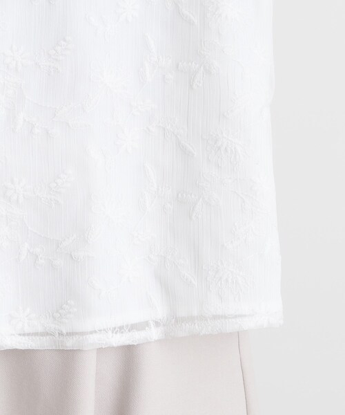 grove(グローブ)の「刺繍シャツブラウス(シャツ/ブラウス・レディース・オフホワイト/ホワイト系7・02/03/05/04/01)」の12枚目の写真