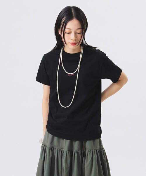ボーイ エンブロイダリー クルー ショートスリーブ Tシャツ（T