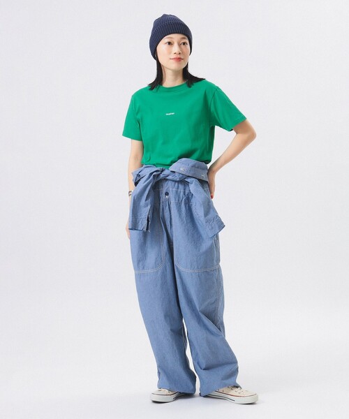 セール】ボーイ エンブロイダリー クルー ショートスリーブ T