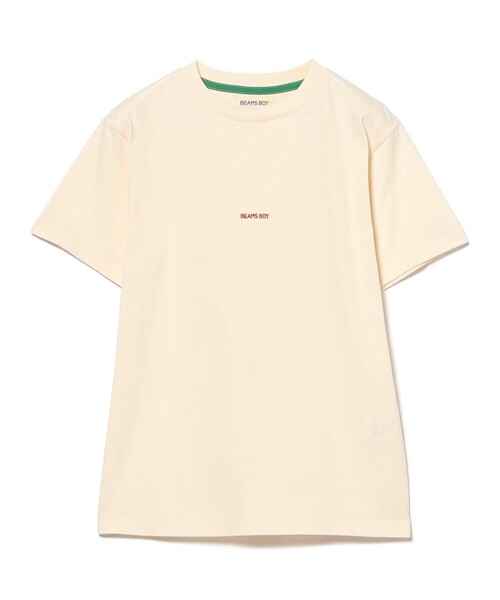 セール】ボーイ エンブロイダリー クルー ショートスリーブ T