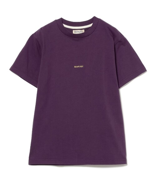 セール】ボーイ エンブロイダリー クルー ショートスリーブ T