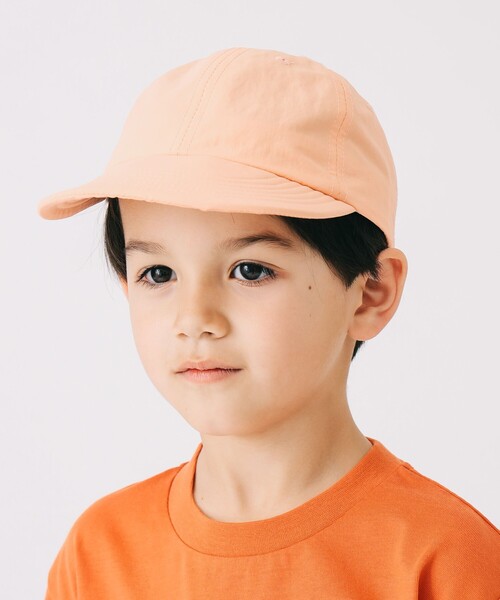 B:MING by BEAMS(ビーミングバイビームス)の「ロングビル キャップ 2025SS(キャップ・キッズ・オレンジ系その他4/オフホワイト/ブラック・ONE SIZE)」の3枚目の写真
