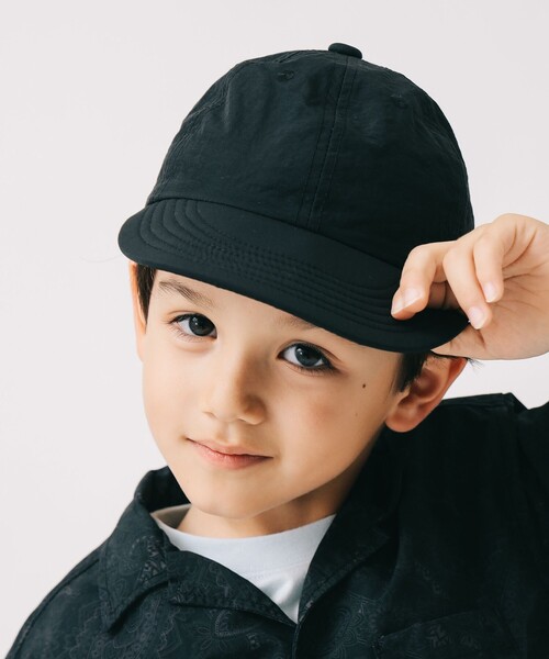 B:MING by BEAMS(ビーミングバイビームス)の「ロングビル キャップ 2025SS(キャップ・キッズ・オレンジ系その他4/オフホワイト/ブラック・ONE SIZE)」の2枚目の写真