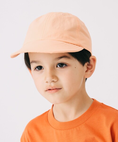 B:MING by BEAMS(ビーミングバイビームス)の「ロングビル キャップ 2025SS(キャップ・キッズ・オレンジ系その他4/オフホワイト/ブラック・ONE SIZE)」の4枚目の写真