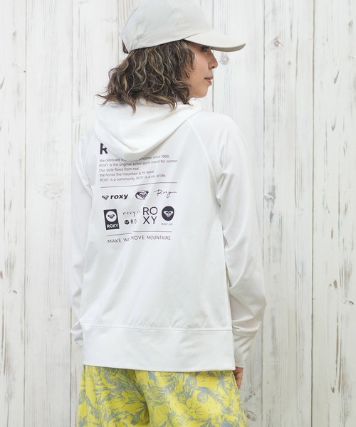 ROXY/ロキシー ジップアップラッシュガード/着るUVケア/水陸両用