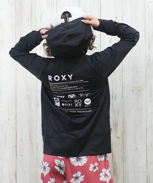ROXY/ロキシー ジップアップラッシュガード/着るUVケア/水陸両用