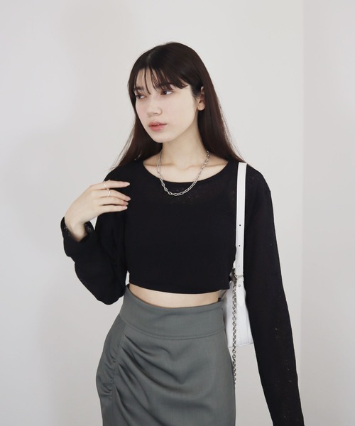 Charlotte韓国トレンド【正規品】 フレキシア シルバーグローブ 2023_1_12_heliotrope_31479_160