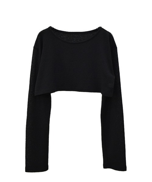 UNIF Kiko コラボ　シアートップス セール】【ZOZO限定】ショート丈シアートップス／short sheer