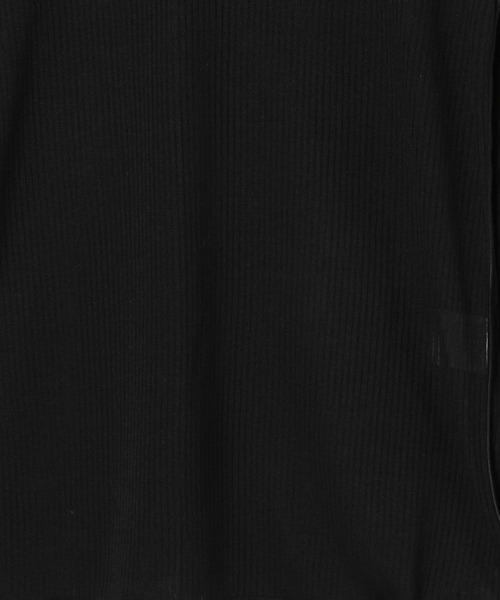 BAYFLOW（ベイフロー）の「[レイヤードスタイルに]シアーハイネックプルオーバー（Tシャツ/カットソー・レディース・オフホワイト/ブラック・FREE）」の14枚目の写真