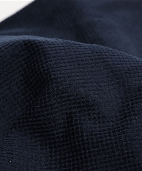 ikka(イッカ)の「ワッフルコーデュロイワンピース(ワンピース・レディース・ネイビー/キャメル・LARGE/MEDIUM)」の10枚目の写真