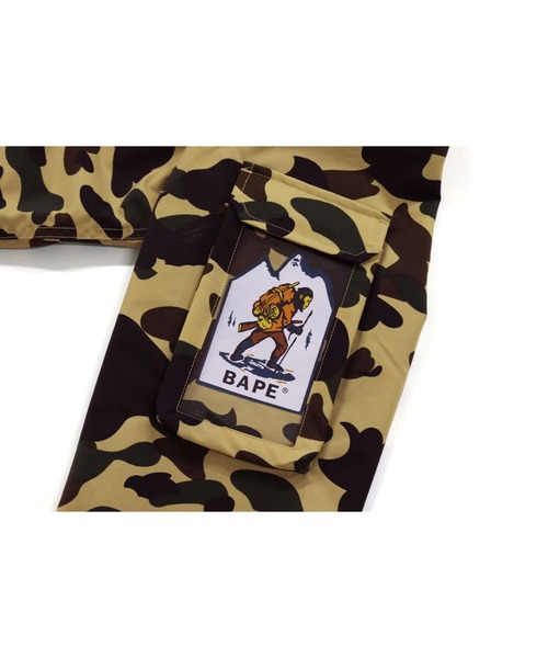 A Bathing ApeのMサイズカモフラージュ柄ミリタリージャケット A BATHING APE（アベイシングエイプ）の「1ST CAMO DUCK WIDE