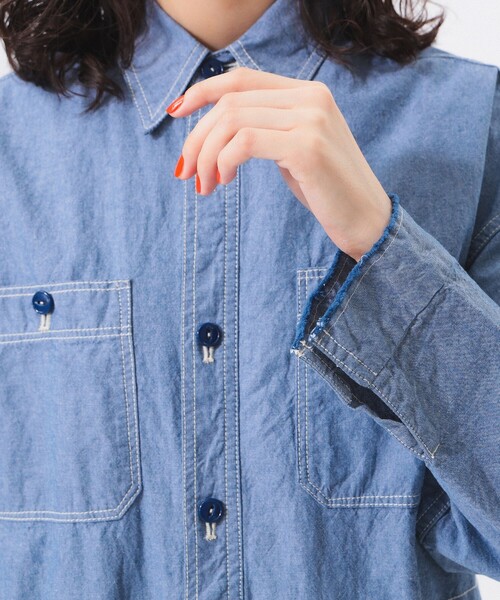 BEAMS BOY（ビームスボーイ）の「シャンブレー ステンシル