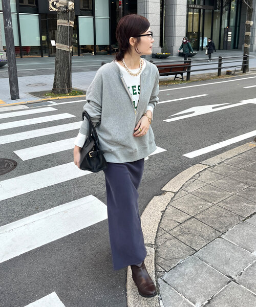 新色追加】【インフルエンサー OKOCHI企画】ハーフジップスウェット