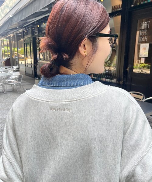 DouDou tシャツ 「こっち @doudou_okochi企画」ハーフジップ