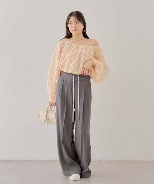 【未使用】BCBG MAXAZRIA シアーブラウス チュールワンピース 未使用】BCBG MAXAZRIA シアーブラウス チュールワンピース