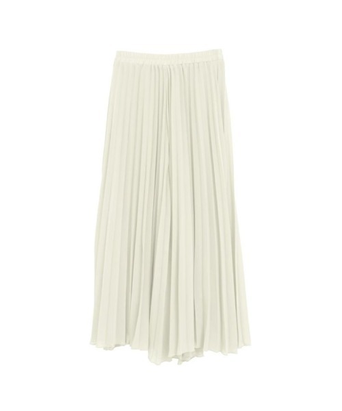 aquagarage（アクアガレージ）の「シフォンプリーツワイドパンツ（その他パンツ・レディース・アイボリー/ピンクベージュ/ブラック/ライトグリーン/ダークグレー・M/L/P）」の16枚目の写真