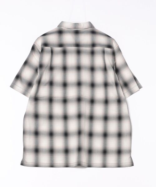 Mossimo(モッシモ)の「MOSSIMO パナマオンブレシャツ(シャツ/ブラウス・メンズ・ブラック系/アイボリー系/ブルーグレー・S/M/L/XL)」の11枚目の写真