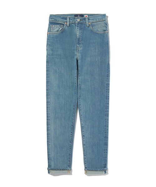 Levi's(リーバイス)の「Levi's/リーバイス BLUETAB(TM) ハイライズスリムジーンズ ミディアムインディゴ MADE IN JAPAN(デニムパンツ・レディース・インディゴブルー・23inch/24inch/25inch/26inch/27inch/28inch)」の2枚目の写真