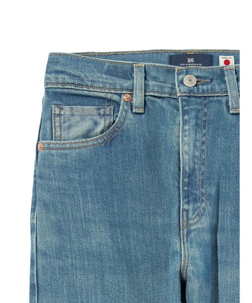 Levi's(リーバイス)の「Levi's/リーバイス BLUETAB(TM) ハイライズスリムジーンズ ミディアムインディゴ MADE IN JAPAN(デニムパンツ・レディース・インディゴブルー・23inch/24inch/25inch/26inch/27inch/28inch)」の5枚目の写真