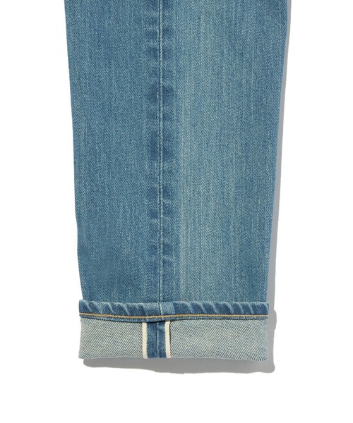 Levi's(リーバイス)の「Levi's/リーバイス BLUETAB(TM) ハイライズスリムジーンズ ミディアムインディゴ MADE IN JAPAN(デニムパンツ・レディース・インディゴブルー・23inch/24inch/25inch/26inch/27inch/28inch)」の9枚目の写真