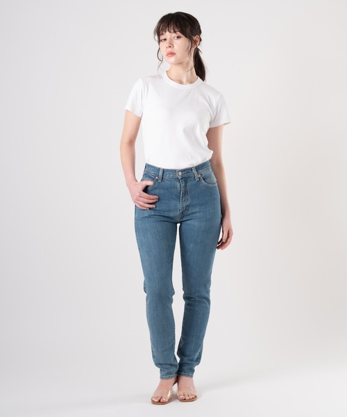 Levi's(リーバイス)の「Levi's/リーバイス BLUETAB(TM) ハイライズスリムジーンズ ミディアムインディゴ MADE IN JAPAN(デニムパンツ・レディース・インディゴブルー・23inch/24inch/25inch/26inch/27inch/28inch)」の15枚目の写真