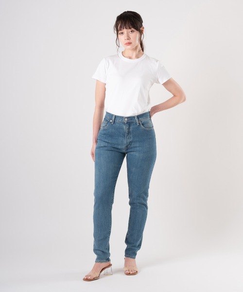 Levi's(リーバイス)の「Levi's/リーバイス BLUETAB(TM) ハイライズスリムジーンズ ミディアムインディゴ MADE IN JAPAN(デニムパンツ・レディース・インディゴブルー・23inch/24inch/25inch/26inch/27inch/28inch)」の17枚目の写真