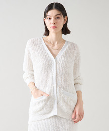 Tiara | ツイードライクカーディガン(カーディガン/ボレロ)