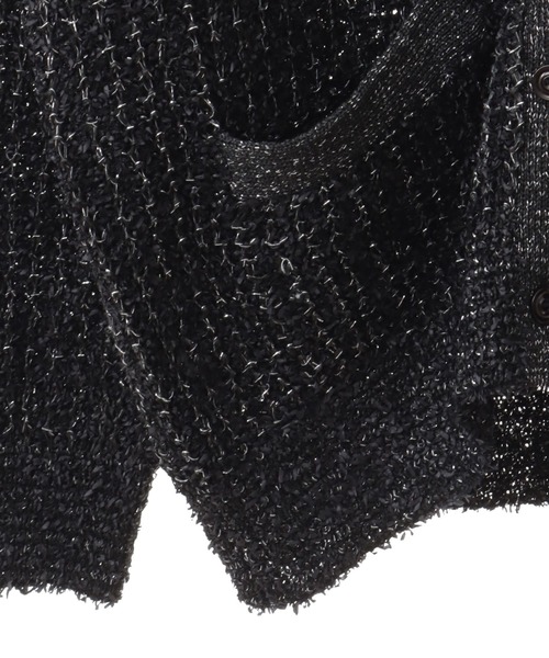 Tiara（ティアラ）の「ツイードライクカーディガン（カーディガン/ボレロ・レディース・ホワイト/ブラック・FREE）」の17枚目の写真